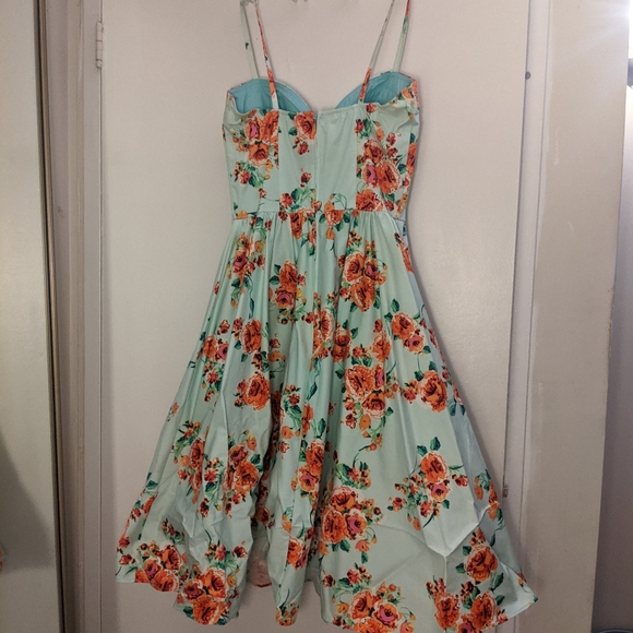 NWT "Stop Staring!" Floral Swing Dress - Picture 2 of 4